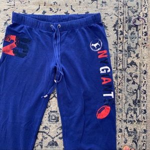 Pink Victoria’s Secret ny giants sweats